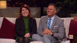 Ross Mathews & Kate Flannery Ross Mathews & Kate Flannery
