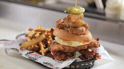 Burger, Bird and Meaty Italian Burger, Bird and Meaty Italian