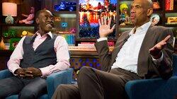 Kareem Abdul Jabbar & Don Cheadle Kareem Abdul Jabbar & Don Cheadle