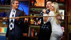 Chris Colfer and Tamra Barney Chris Colfer and Tamra Barney