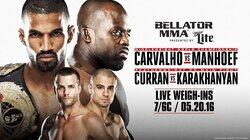 Bellator 155: Carvalho vs. Manhoef Bellator 155: Carvalho vs. Manhoef