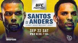 UFC Fight Night 137: Santos vs. Anders UFC Fight Night 137: Santos vs. Anders