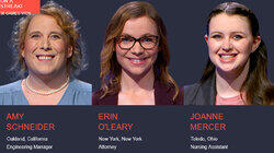 Amy Schneider Vs. Erin O'Leary Vs. Joanne Mercer, show # 8496.