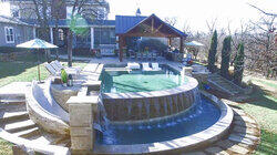 One-of-a-Kind Hillside Pool in Argyle, TX One-of-a-Kind Hillside Pool in Argyle, TX