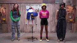 Gym Shorts on Runway Gym Shorts on Runway