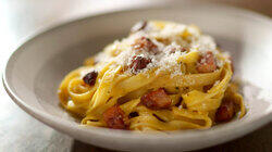 Egg Noodles with Carbonara Egg Noodles with Carbonara