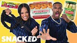 WWE Superstars Bianca Belair & Montez Ford Unleash Their Favorite Snack Combos WWE Superstars Bianca Belair & Montez Ford Unleash Their Favorite Snack Combos