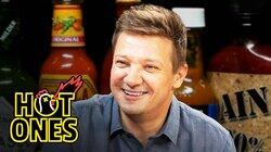 Jeremy Renner Goes Blind in One Eye While Eating Spicy Wings Jeremy Renner Goes Blind in One Eye While Eating Spicy Wings