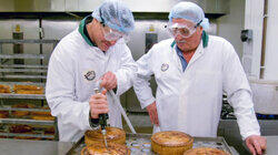 Soft-shell Crab, Blue Dye, Pork Pies Soft-shell Crab, Blue Dye, Pork Pies