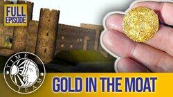Gold in the Moat - Codnor Castle, Derbyshire Gold in the Moat - Codnor Castle, Derbyshire