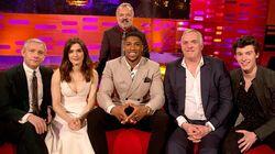 Anthony Joshua, Rachel Weisz, Greg Davies, Martin Freeman, Shawn Mendes Anthony Joshua, Rachel Weisz, Greg Davies, Martin Freeman, Shawn Mendes