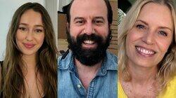 Alycia Debnam-Carey, Kim Dickens and Brett Gelman Alycia Debnam-Carey, Kim Dickens and Brett Gelman