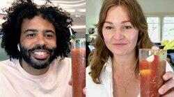 Julia Stiles and Daveed Diggs Julia Stiles and Daveed Diggs