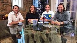 Angela Hartnett, Carl Clarke, Niklas Ekstedt, Levison Wood Angela Hartnett, Carl Clarke, Niklas Ekstedt, Levison Wood