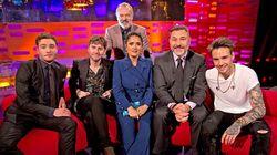 Salma Hayek, David Walliams, Ed Westwick, James Buckley, Liam Payne Salma Hayek, David Walliams, Ed Westwick, James Buckley, Liam Payne