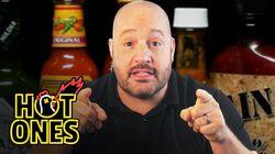 Kevin James Forgets Who He Is While Eating Spicy Wings Kevin James Forgets Who He Is While Eating Spicy Wings