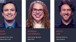 John Focht Vs. Morgan Halvorsen Vs. Myles Nye, show # 8267. John Focht Vs. Morgan Halvorsen Vs. Myles Nye, show # 8267.