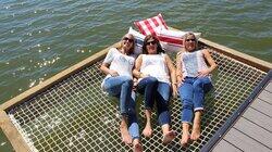 Hammock Dock: Play, Eat, Relax Hammock Dock: Play, Eat, Relax