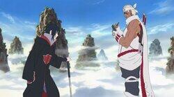 The Eight-Tails vs. Sasuke The Eight-Tails vs. Sasuke