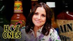 Julia Louis-Dreyfus Fires Her Publicist While Eating Spicy Wings Julia Louis-Dreyfus Fires Her Publicist While Eating Spicy Wings