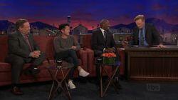 Steven Yeun, Van Jones, Nick Hart Steven Yeun, Van Jones, Nick Hart