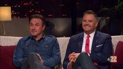 David Arquette & Ross Mathews David Arquette & Ross Mathews