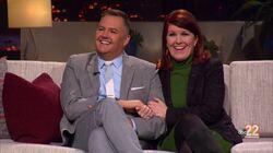 Ross Mathews & Kate Flannery Ross Mathews & Kate Flannery