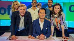 Joel Dommett, James Acaster, Joe Swash, Roisin Conaty Joel Dommett, James Acaster, Joe Swash, Roisin Conaty