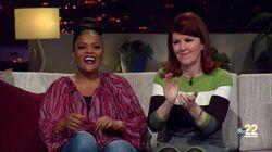 Kate Flannery & Yvette Nicole Brown Kate Flannery & Yvette Nicole Brown