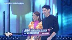Jolina Magdangal and Mark Escueta Jolina Magdangal and Mark Escueta