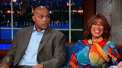 Gayle King, Charles Barkley, Ebon Moss-Bachrach Gayle King, Charles Barkley, Ebon Moss-Bachrach