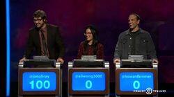 Jonah Ray, Ali Wong, Howard Kremer Jonah Ray, Ali Wong, Howard Kremer