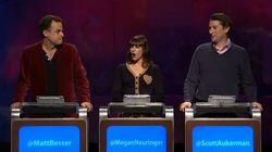 Matt Besser, Megan Neuringer, Scott Aukerman Matt Besser, Megan Neuringer, Scott Aukerman