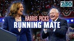 Harris Picks Running Mate Harris Picks Running Mate