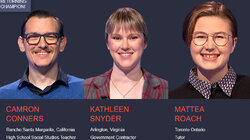 Camron Conners Vs. Kathleen Snyder Vs. Mattea Roach, show # 8547. Camron Conners Vs. Kathleen Snyder Vs. Mattea Roach, show # 8547.