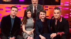 Daniel Radcliffe, Justin Timberlake, Anna Kendrick, Robbie Williams Daniel Radcliffe, Justin Timberlake, Anna Kendrick, Robbie Williams