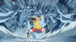 For a Promise!! Luffy and Coby Clash! For a Promise!! Luffy and Coby Clash!