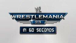 WrestleMania 23 WrestleMania 23