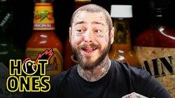 Post Malone Has His Brain Hacked By Spicy Wings Post Malone Has His Brain Hacked By Spicy Wings