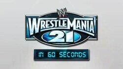 WrestleMania 21 WrestleMania 21