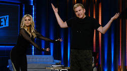 Carmen Electra, Metta World Peace, Grayson & Chase Carmen Electra, Metta World Peace, Grayson & Chase