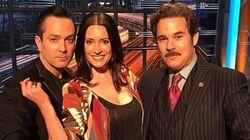 Paul F. Tompkins, Tom Lennon & Paget Brewster Paul F. Tompkins, Tom Lennon & Paget Brewster