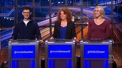 Moshe Kasher, Michelle Wolf & Nikki Glaser Moshe Kasher, Michelle Wolf & Nikki Glaser