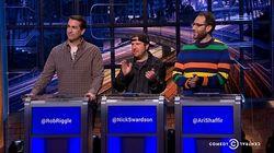 Rob Riggle, Nick Swardson & Ari Shaffir Rob Riggle, Nick Swardson & Ari Shaffir