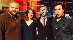 Lauren Cohan, Robert Kirkman & Josh McDermitt Lauren Cohan, Robert Kirkman & Josh McDermitt