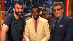 Greg Proops, Baron Vaughn & Matt Braunger Greg Proops, Baron Vaughn & Matt Braunger