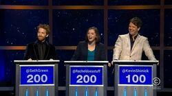 Seth Green, Rachel Bloom & Kevin Shinick Seth Green, Rachel Bloom & Kevin Shinick