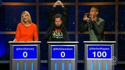Kerri Kenney-Silver, Nick Swardson & Marlon Wayans Kerri Kenney-Silver, Nick Swardson & Marlon Wayans