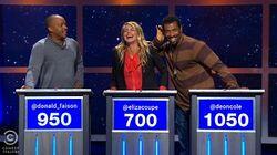 Deon Cole, Eliza Coupe, Donald Faison Deon Cole, Eliza Coupe, Donald Faison