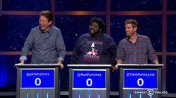 Pete Holmes, Ron Funches, Steve Rannazzisi Pete Holmes, Ron Funches, Steve Rannazzisi